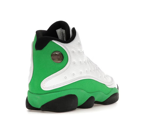 Jordan 13 Retro White Lucky Green