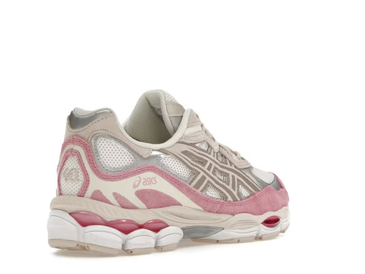 ASICS Gel-NYC en crema gris mineral beige y rosa