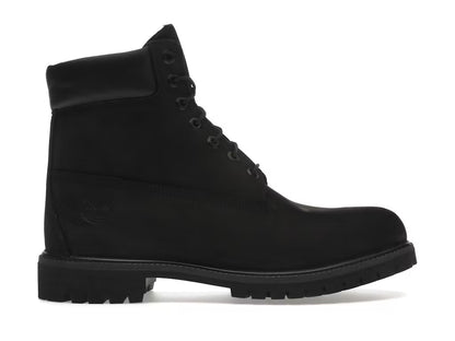 Bota Timberland 6" en nobuck premium en negro