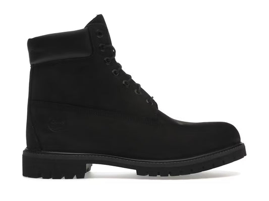Bota Timberland 6" en nobuck premium en negro