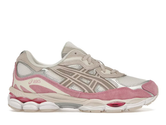 ASICS Gel-NYC en crema gris mineral beige y rosa