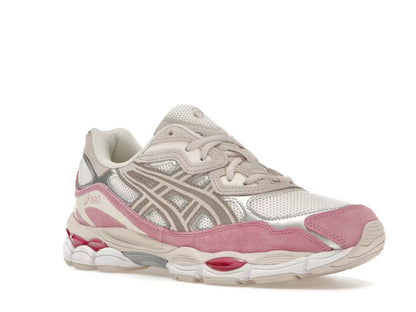 ASICS Gel-NYC en crema gris mineral beige y rosa