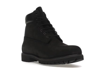 Bota Timberland 6" en nobuck premium en negro