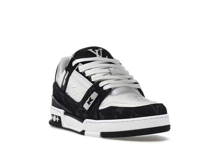 Louis Vuitton LV Trainer en blanco y negro