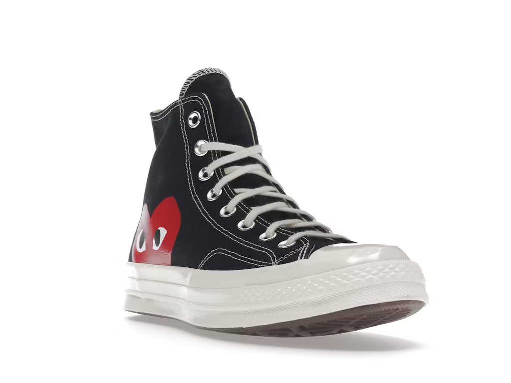 Converse Chuck Taylor All Star 70 Hi Comme des Garcons PLAY Negro