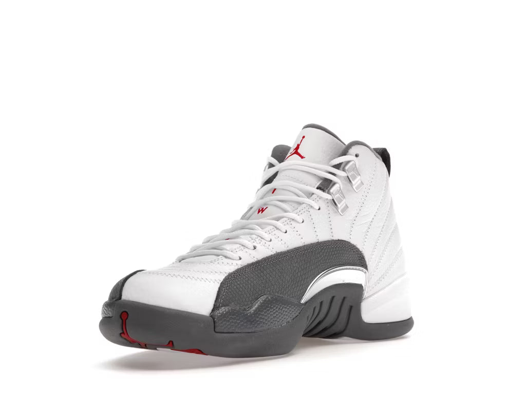 Jordan 12 Retro White Dark Grey