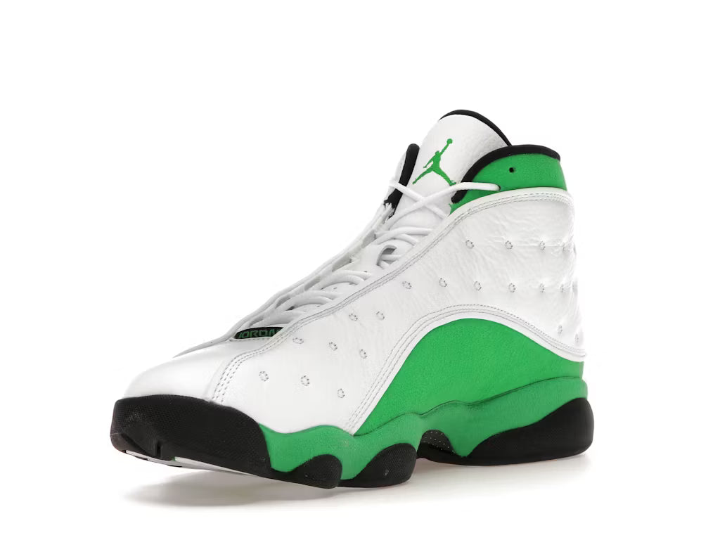 Jordan 13 Retro White Lucky Green