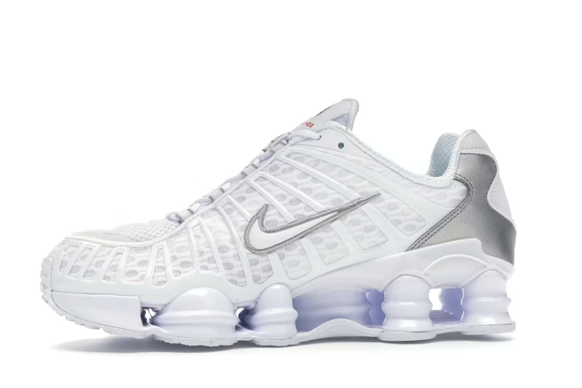 Nike Shox TL en gris hematita y negro metalizados
