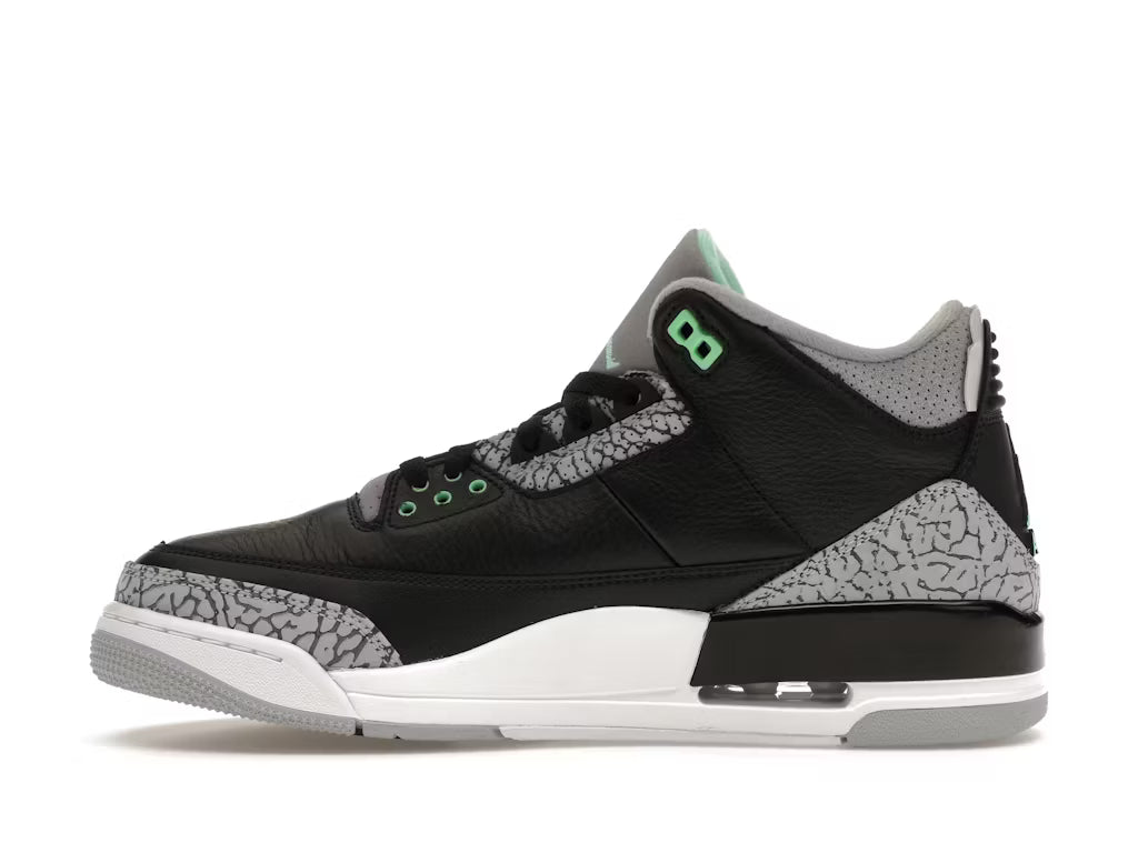 Jordan 3 Retro Green Glow