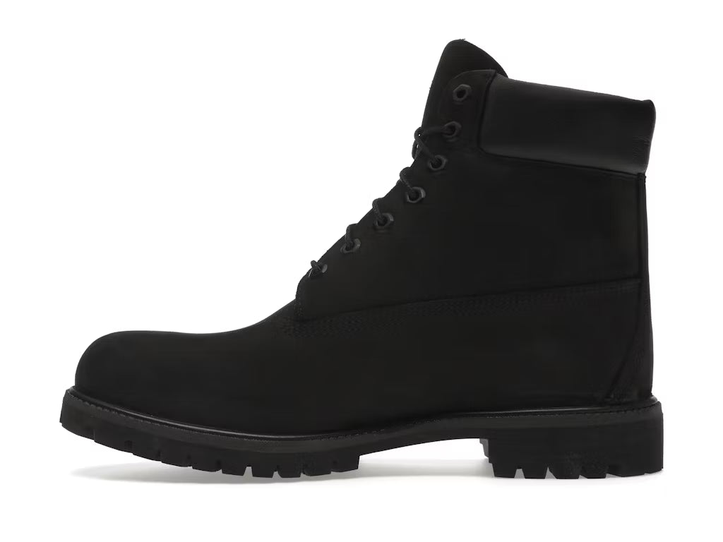 Bota Timberland 6" en nobuck premium en negro