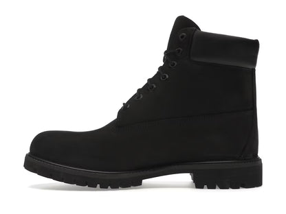Bota Timberland 6" en nobuck premium en negro