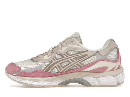 ASICS Gel-NYC en crema gris mineral beige y rosa
