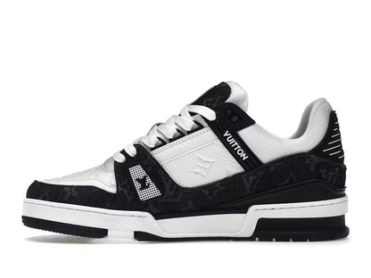 Louis Vuitton LV Trainer en blanco y negro