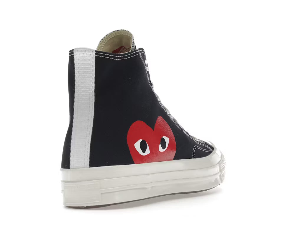 Converse Chuck Taylor All Star 70 Hi Comme des Garcons PLAY Negro
