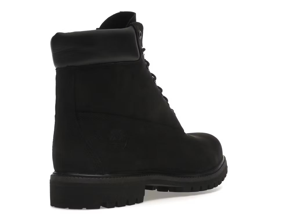 Bota Timberland 6" en nobuck premium en negro