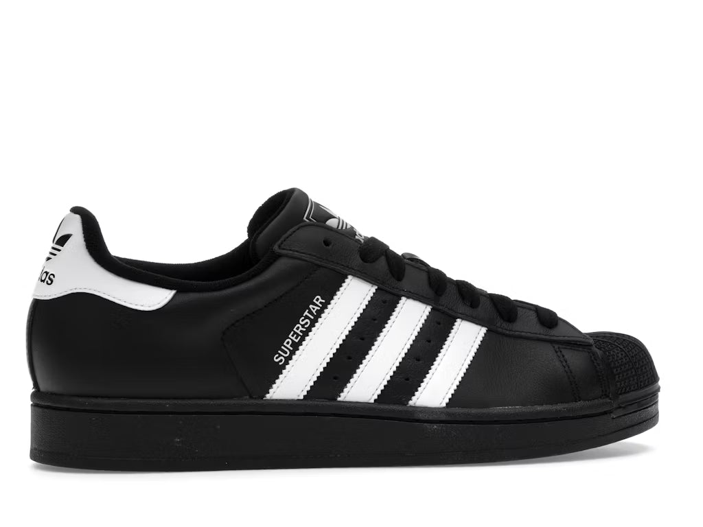 adidas Superstar 2 Nube negra central blanca