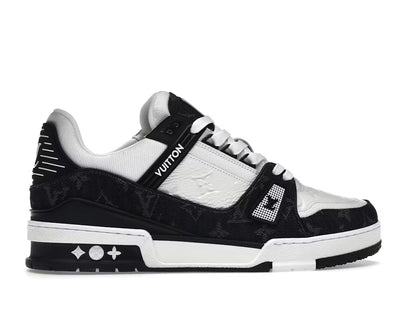 Louis Vuitton LV Trainer en blanco y negro