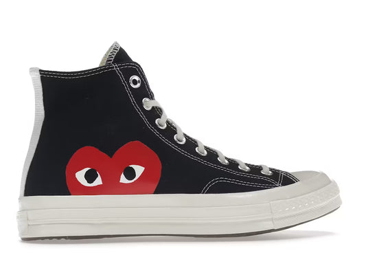Converse Chuck Taylor All Star 70 Hi Comme des Garcons PLAY Negro